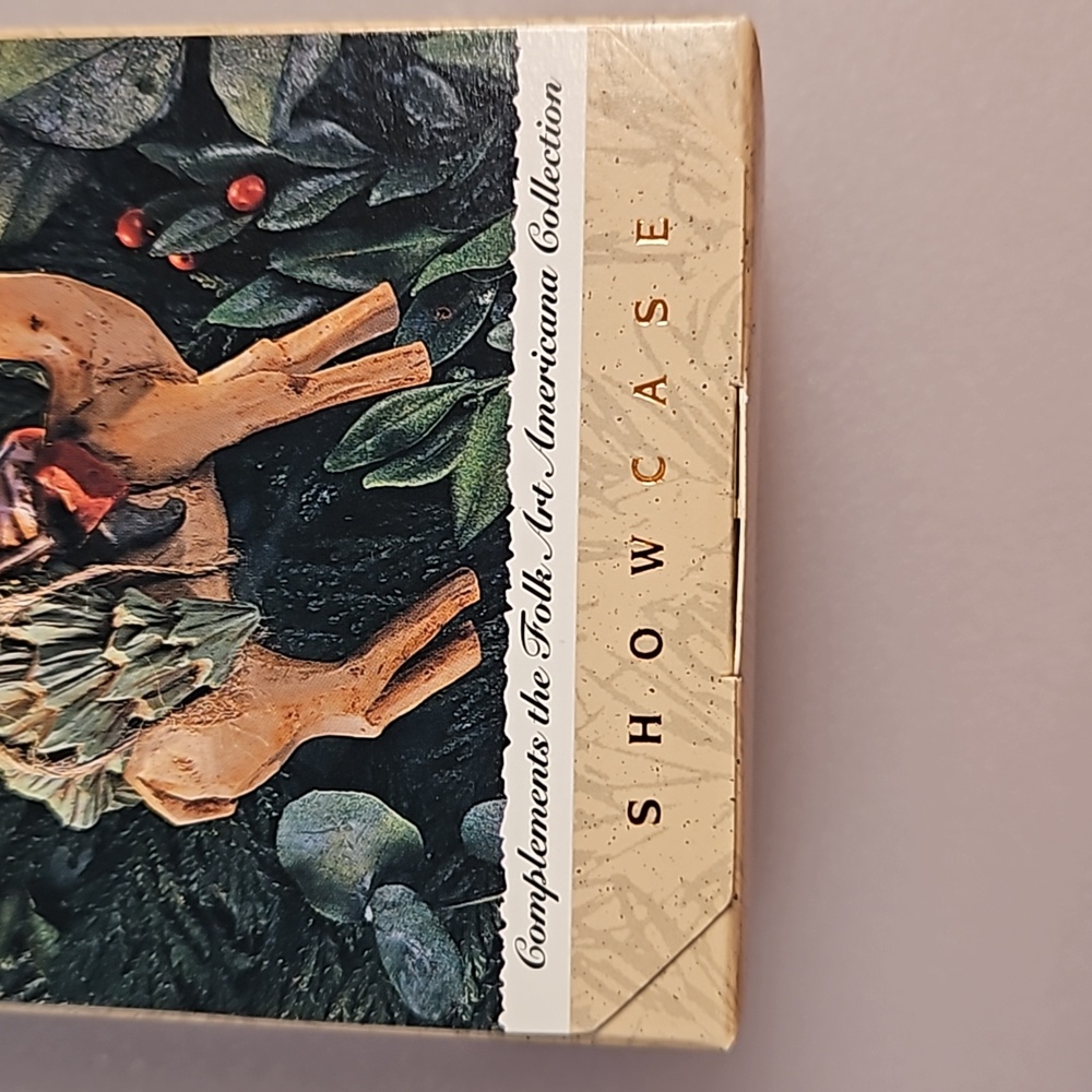 'Home from the woods' 1995 Club Edition ornament showcase Hallmark NIB Folksy - Picture 5 of 10